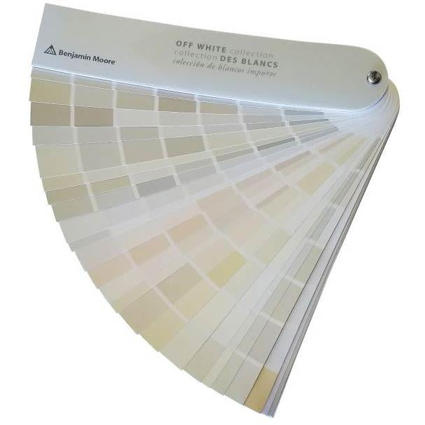 Benjamin Moore Off Whites Color Fan Deck