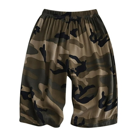 

WUXIAN Toddler Children Summer Girls Boys Trousers Stylish Haren Pants Resort Style Printed Beach Pants Baby Trousers Cute Dailywear