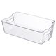 thumbnail image 1 of Organizador de almacenamiento apilable y extraíble Keeplus para frutas y verduras en el refrigerador. Cajón transparente con asa y organización dividida para baños, cocinas y dormitorios., 1 of 5