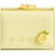thumbnail image 1 of (Amarillo) Cartera de frutas frescas y dulces para mujer, piel sintética, amarillo, plegable pequeña, con bloqueo RFID, 7 ranuras para tarjetas, 1 ranura para efectivo, 1 ventana de identificación, 1 of 5