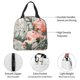 thumbnail image 4 of Easygdp Tropical With Flamingos Bolsa Térmica Premium - Tela Oxford Impermeable, Gran Capacidad, Bolsillo Frontal, Unisex para Trabajo, Escuela, Actividades al Aire Libre y Picnics, 4 of 8
