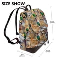 thumbnail image 2 of Easygdp Mallard Ducks Mochila de Cuero para Mujeres, Bolso de Hombro, Bolsos de Mano de Moda para Trabajo y Viajes, 2 of 4