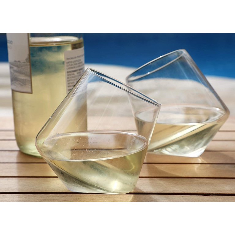 Stemless Aerating Wine Glass - Set of 2