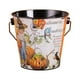 thumbnail image 2 of 1 cubo de hierro para dulces de Halloween con patrones aleatorios, cubo de almacenamiento de calabaza, cubo de hierro para clasificar dulces de Halloween, cubo de hierro para niños, cubos de hierro pe, 2 of 7