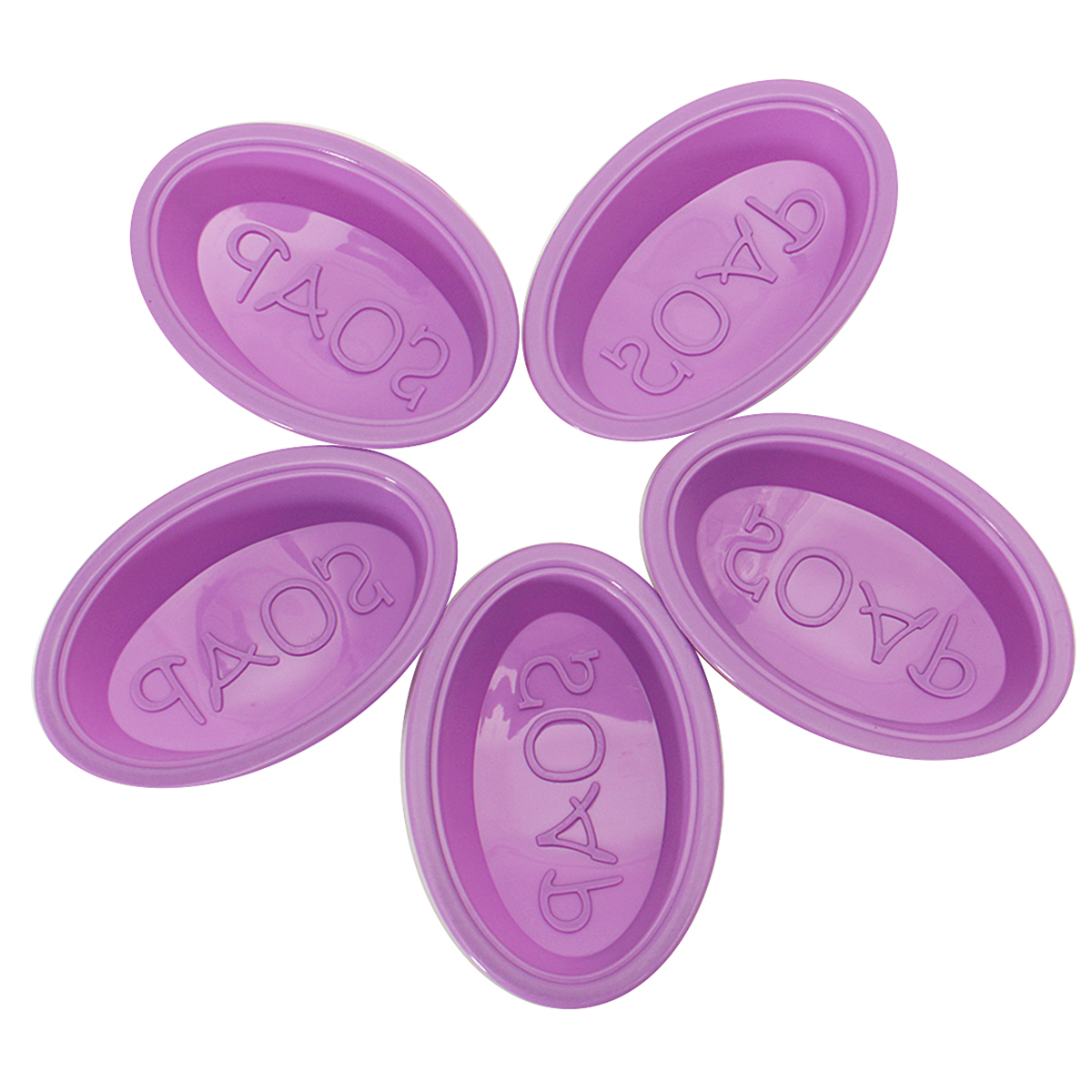 25Pcs Silicone Handmade Soap Molds Set Liners Mold DIY Soap Chocolate