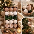 thumbnail image 4 of GWAAMB 15Pcs Christmas Hanging Ball Ornaments Set, Plastic Baubles for Xmas Tree Holiday Decor (C), 4 of 7