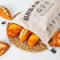 thumbnail image 6 of Sourdough Bread Bag, 16.77 x 12.48 in, Food-Grade TPU & Cotton, Breathable Fermentation Cover, Keeps Homemade Bread Fresh & Tasty, 6 of 9