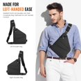 thumbnail image 2 of Bolsa de viaje bandolera WANDER PLUS® para hombro izquierdo, antirrobo, 2 of 7