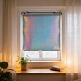 thumbnail image 6 of Adjustable Roller Window Shade No Drill Suction Cup, Sun Shade Blind Expandable UV Blocking Sunscreen Curtain for Bedroom Living Room Office Car Windshield Home Sun Protection, 49*20in, White, 6 of 8