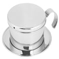 thumbnail image 4 of Home Drip Coffee Filter Pot, Coffee Utensils 304 Stainless Steel Vietnamese Coffee Pot Drip Coffee Filter Pot, For Office Home, 4 of 8