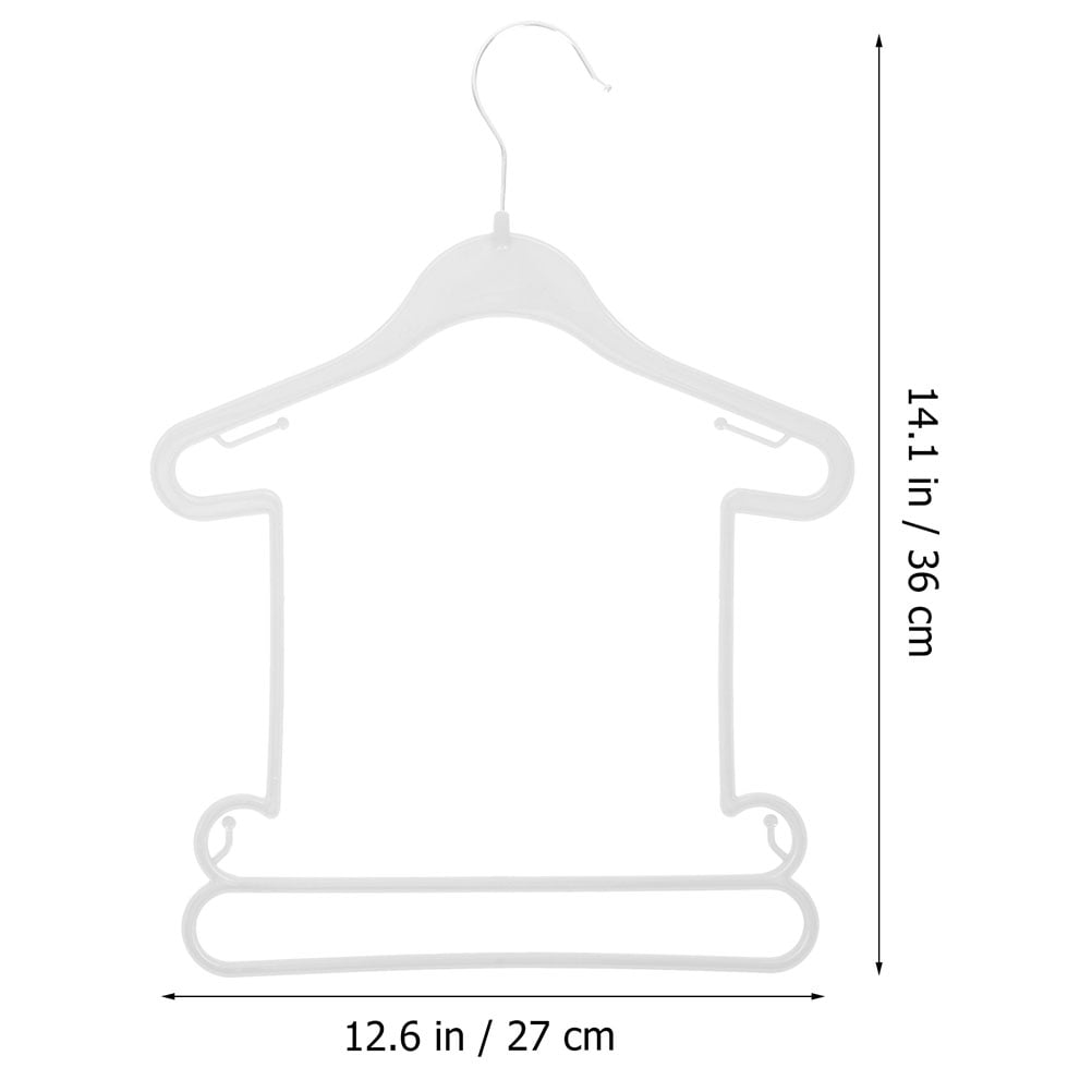 FRCOLOR pcs Kids Clothes Hangers Baby Clothes Drying Racks Infant Clothes Laundry Hangers