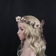 thumbnail image 3 of Guirnalda de flores nupcial, diadema, corona de flores, corona de pelo, cinta ajustable, festivales de boda WD.WDQZL Hogar, 3 of 3