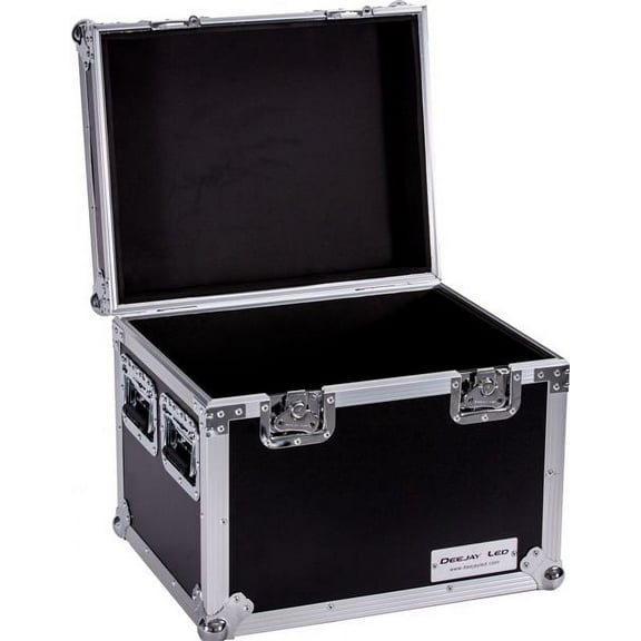 Deejay LED Fly Drive Utility Trunk Case - 21" x 17" x 17" with Caster Board
