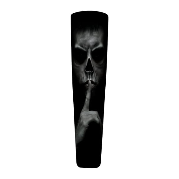 Kustom Cycle Parts Aftermarket Keep Quiet Skull Themed Plastic Dash Panel Console Insert! Fits Harley Davidson 21  Street Glides & 21  Road Glides. Easy Install!