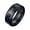 Black-111, variant on Angel Number Rings for Men Carbon Fiber Lucky 111 222 333 444 555 666 777 888 999 Stainless Steel 8MM Band Personalized Black Silver Spiritual Manifestation Jewelry Silver-333 Size 10