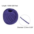 thumbnail image 2 of Unique Bargains 328 Feet 2.5mm Garden Twine, Jute Rope, Jute Twine String Cords Purple, 2 of 6