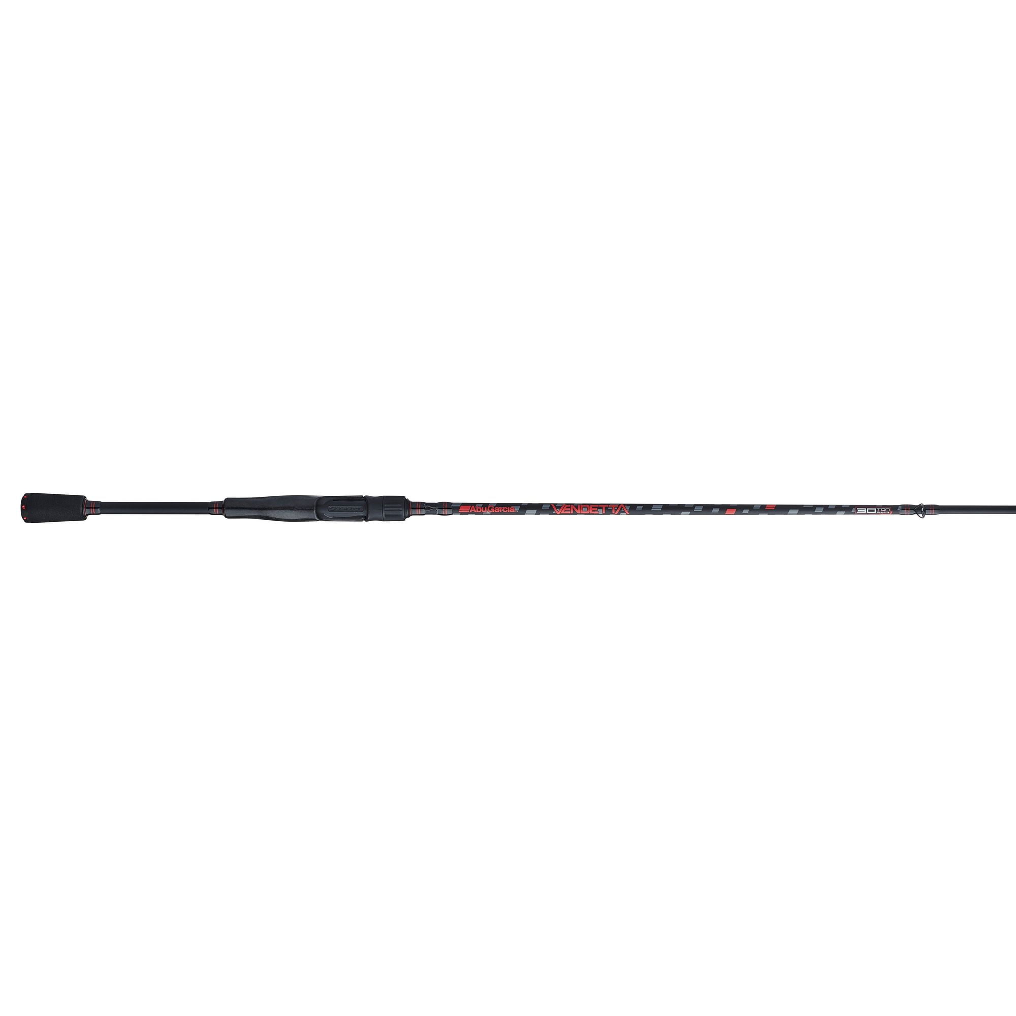Abu Garcia 6’3” Vendetta Casting Fishing Rod, 1 Piece Rod