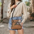 thumbnail image 5 of Kuiaobaty Chihuahua Zipper Crossbody Bag for Women Trendy, Waterproof Portable Leather Satchel Purse with Adjustable Strap, Lightweight Roomy Shoulder Handbag Crossbody for Travel, 5 of 7