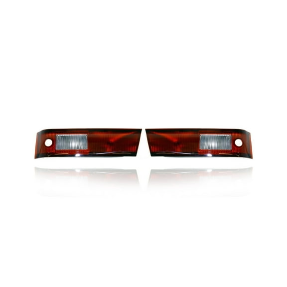 Tail Light Assembly - Compatible/Replacement for '97-99 Toyota Camry - Inner On Trunk Lid - Pair, Left Driver Right Passenger Set - 81670AA010, 81680AA010 - CAPA