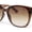 All Brown, variant on 90s Designer Oversize Cat Eye Fashion Chic Sunglasses Black - Brown Pink