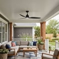 thumbnail image 6 of Hinkley Lighting - Azura - 3 Blade Ceiling Fan with Light Kit In Modern Style-14, 6 of 12