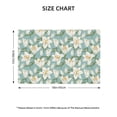 thumbnail image 2 of Rocae Lilies Flowers Printed Heat Resistant Place Mats,Classic Hemstitch Cloth Fabric Placemats Imitation Linen Place Mat Table Mats 18x12 inch, 2 of 5