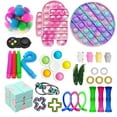 thumbnail image 2 of Honganda Press Silicone Decompression Toys, Stress Relief Toys Kit for Children, 2 of 4