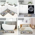 thumbnail image 5 of Coolnut Kitchen Rugs 2 Piece Waterproof Non Slip Kitchen Mat Owls Sitting on Branch Kitchen Rug Set for Sink Office Kitchen Cafe, 19.7"x47.2"+19.7"x27.6" Home Decor Gifts, 5 of 7