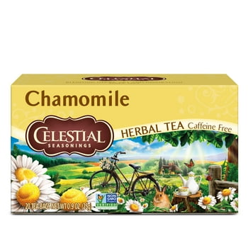 Celestial Seasonings Chamomile Caffeine-Free al Tea Bags, 20 Count