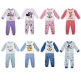 thumbnail image 2 of Conjunto de ropa para niños de Disney, Mickey, Minnie Mouse, Otoño Invierno, ropa de algodón para bebés, niños y niñas, 2 uds., pijamas para bebés, ropa de dormir para niños, 3-4T (etiqueta 110) Gao Jinjia LED, 2 of 2