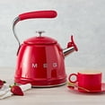 thumbnail image 2 of Hervidor eléctrico Smeg Retro para estufa, 2,4 L, color rojo, 2 of 9