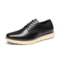 thumbnail image 1 of Zapatillas de Vestir Crossflex para Hombre Bruno Marc Negras Talle 8.5, 1 of 8