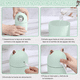 thumbnail image 5 of Humidificador Difusor De Aceite De Aromas Diseño de Gatito Verde, 5 of 5