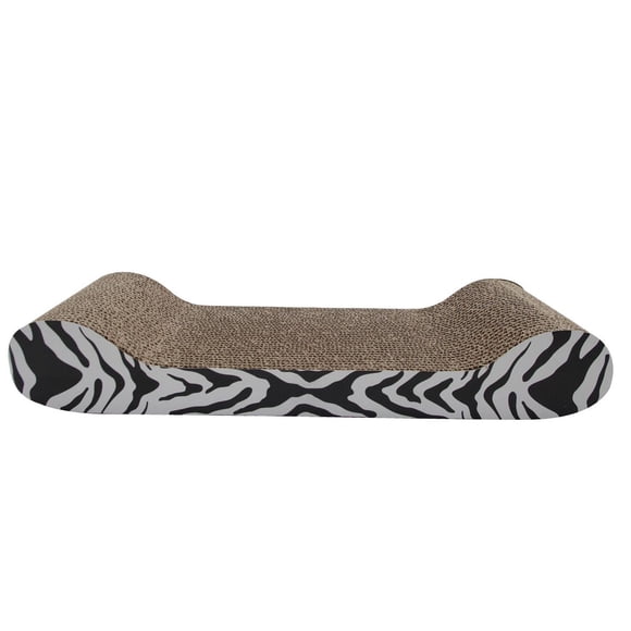 Catit Style Patterned Cat Scratching Pad with Catnip Tiger Print