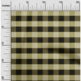 thumbnail image 2 of oneOone Cotton Cambric Dark Olive Green Fabric Check Diy Clothing Quilting Fabric Print Fabric By Yard 56 Inch Wide, 2 of 4