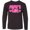 AB-Black, variant on Inktastic Mimi's Girl Pink with Hearts Long Sleeve Youth T-Shirt
