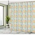 thumbnail image 5 of Ambesonne Boho Shower Curtain, Botanical Leaves and Flowers, 69"Wx84"L, Multicolor, 5 of 5