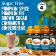 thumbnail image 3 of Syruvia Sugar-Free Holiday Variety Pack Pumpkin Pie, Gingerbread, Pumpkin Spice & Brown Sugar Cinnamon Coffee Syrup (4-Pack), 3 of 7