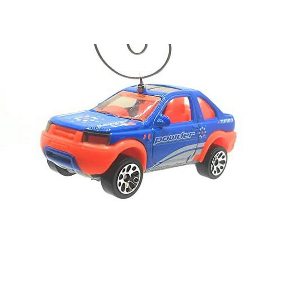 Christmas Ornament for Land Rover Freelancer Blue Orange