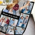 thumbnail image 6 of Personalized Blankets and Throws Photo Blanket Customized Using My Own Photos Customized Blanket Collage Blanket Customized, 6 of 6