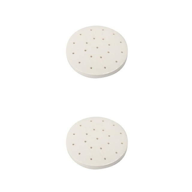 Wosthever Paquete de 100 alfombrillas para hornear cocina freír resistente a la temperatura resistente a la temperatura papel para freidora Type2 NO2