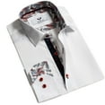 thumbnail image 1 of Chemise Slim Slim Design Homme Multicolore en Coton Européen, Moyen, 1 of 6