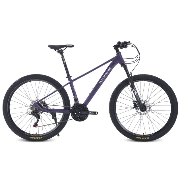 Bicicleta de Montaña Rocatomic Hyper R27.5 21v Shimano Frenos de Disco Hidráulicos X-Spark Morado