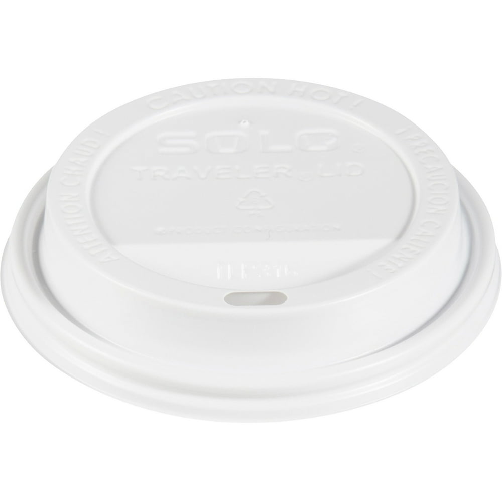Solo, SCCTLP3160007, Cup Traveler Dome Hot Cup Lids, 1000 / Carton