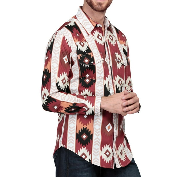 Camisa Vaquera Clasica Wrangler Manga larga Hombre 631 blanco CH