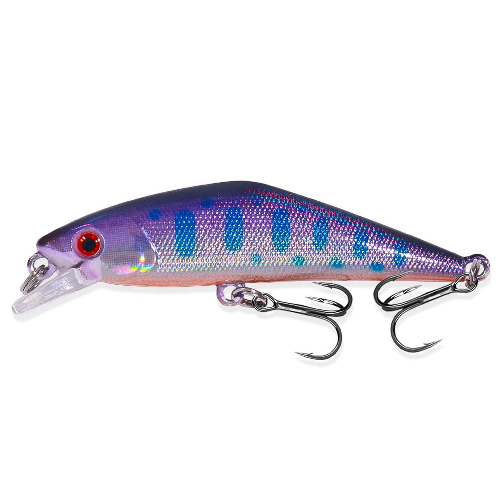 HENGJIA Fishing Lures, Jerkbait for Bass Fishing Minnow Lure Set Fishing Plugs Hard Baits Swimbaits Topwater Lures for Trout Bass Perch Fishing,30pcs