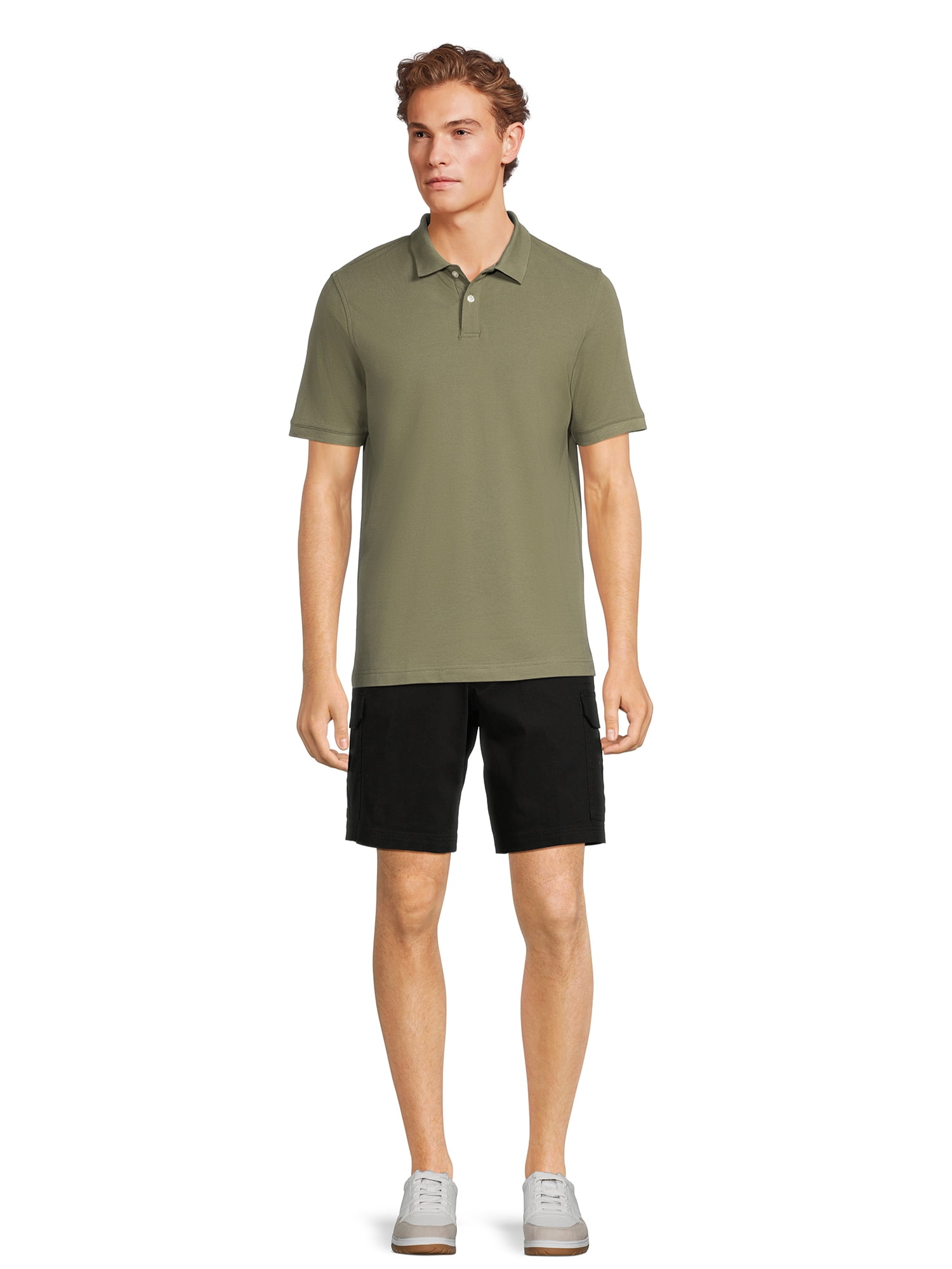 George Men's & Big Men's Modern Fit Cargo Shorts, 10.5" Inseam