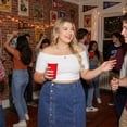 thumbnail image 2 of Agnes Orinda Women's Plus Size Denim Skirt High Waist Button Front Solid Casual A Line Midi Jean Skirts 1X Blue, 2 of 8