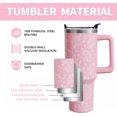 thumbnail image 4 of Unicorn Gifts 40 Ounce Insulated Stainless Steel Tumbler with Handle & Straw Lid - Leakproof Water Bottle Cup for Men & Women, 4 of 6
