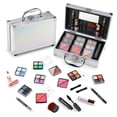 thumbnail image 1 of Color Nymph Kits de maquillaje para principiantes para adolescentes con estuche de tren incluido Kit de maquillaje completo Paleta de sombras de ojos Coloretes Bronceadores Resaltadores Pinceles para, 1 of 5